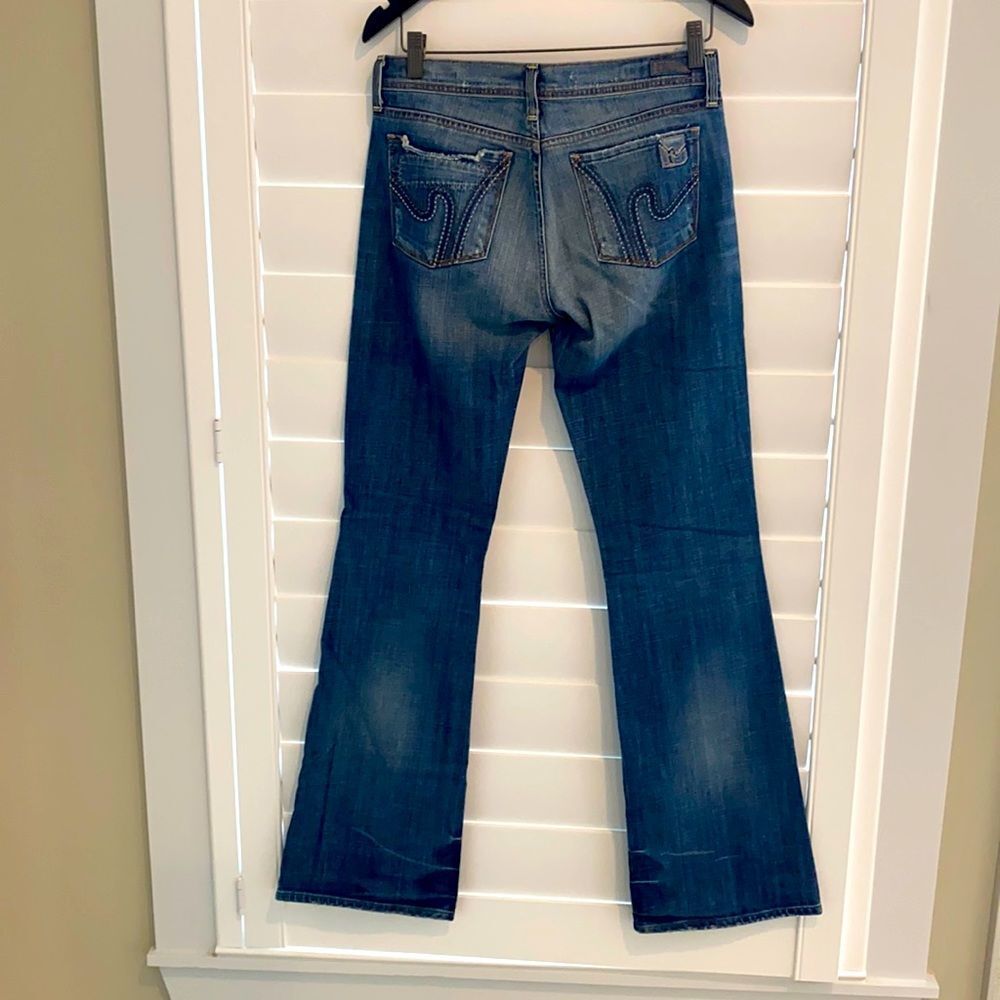 Citizens of Humanity sz 27 medium wash flare y2k